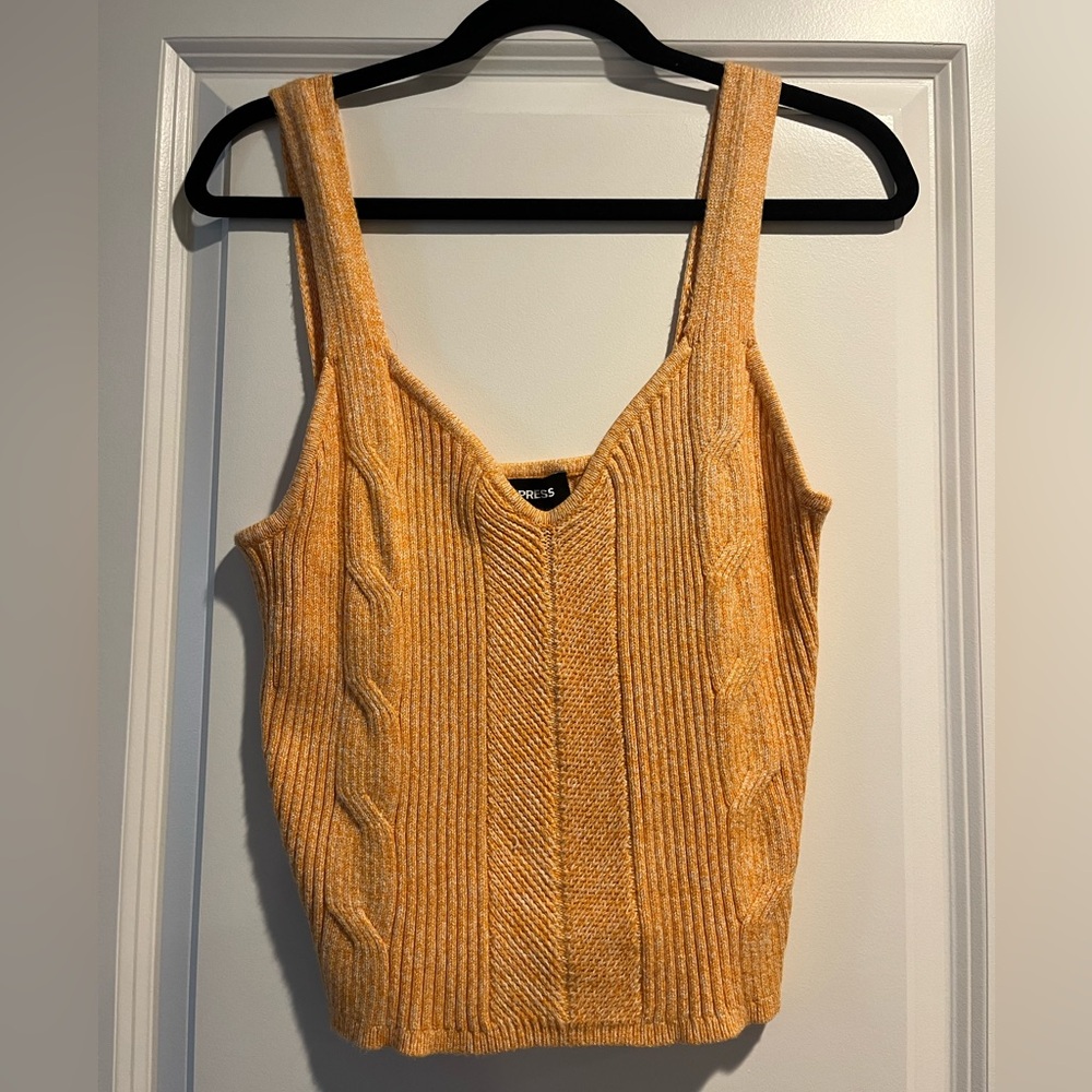 Express knit tank top